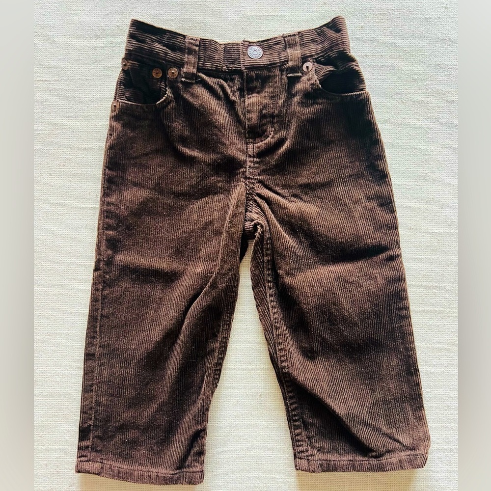 POLO RALPH LAUREN CORDUROY INFANT PANTS